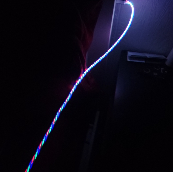 Fast Charging Iphone Cord, Muilti Colored, 3 Foot Long, Brand New - Picture 4 of 5